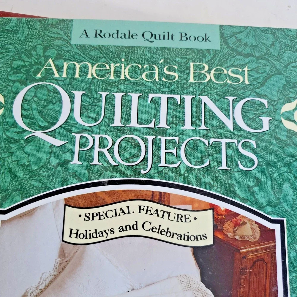 Americas Best Quilt Projects Rodale Book Lot 3 Collection Patterns HC \VTG NOS